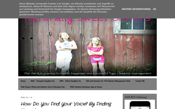 www.naturallysweetsisters.com