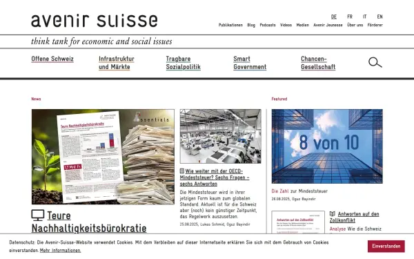 www.avenir-suisse.ch