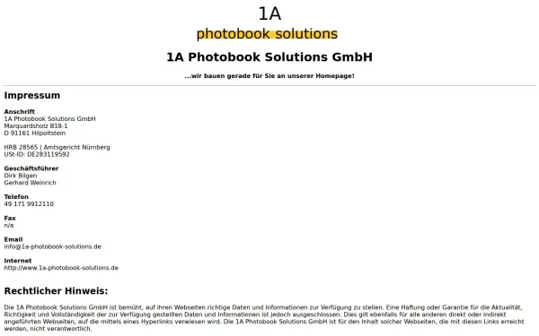 1a-photobook-solutions.de