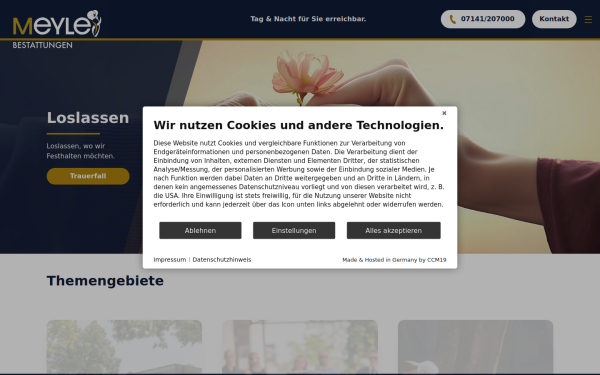 meyle-bestattungen.de