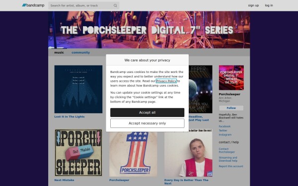 porchsleeper.bandcamp.com