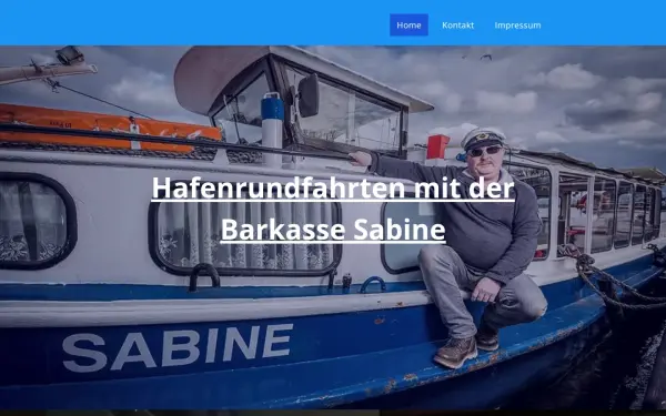 www.barkasse-sabine.de