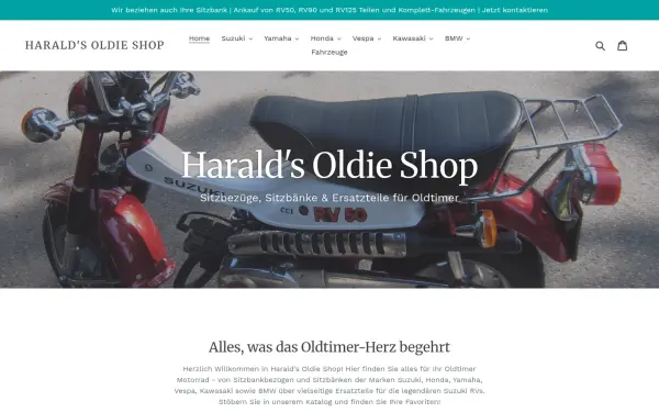 www.haralds-oldieshop.de