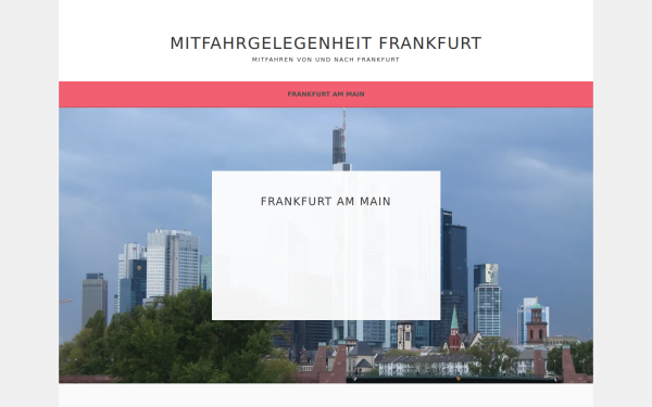 mitfahrgelegenheit-frankfurt.de