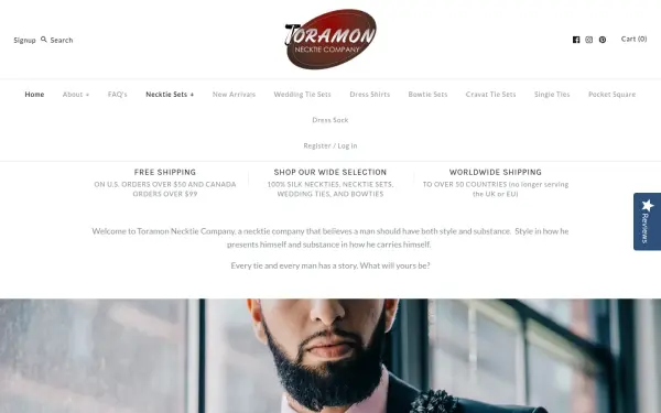 www.toramonneckties.com