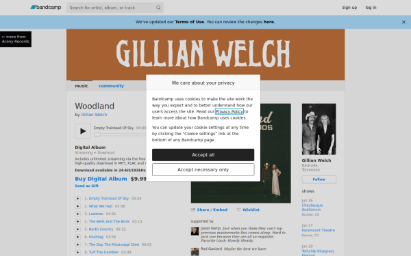 gillianwelch.bandcamp.com