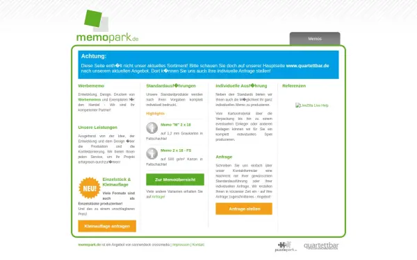 memopark.de