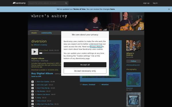 wheresaubrey.bandcamp.com