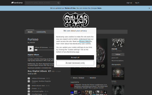 pavor.bandcamp.com