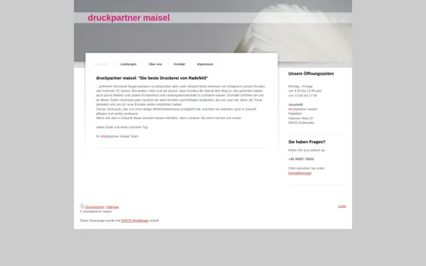 www.druckpartner-maisel.de