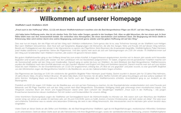 www.mergentheimer-wallfahrtverein.de