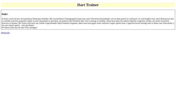 darttrainer.de