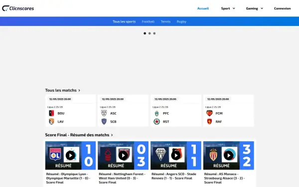 www.clicnscores.fr