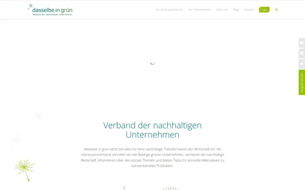 dasselbe-in-gruen.de