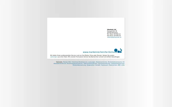 www.markenrecherche-formular.de