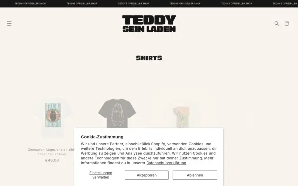 teddy-sein-laden.de