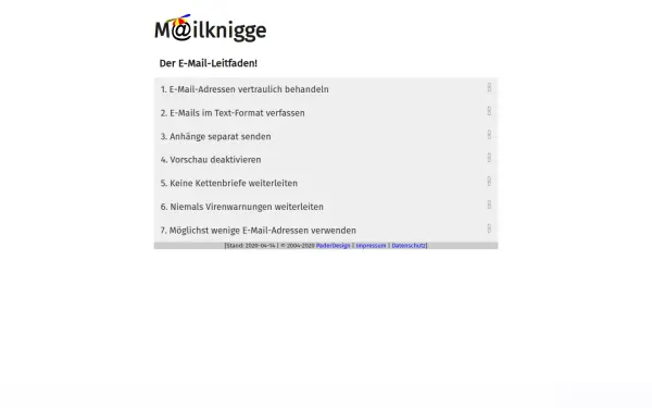 www.mailknigge.de