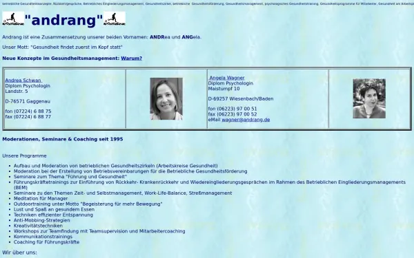andrang.de