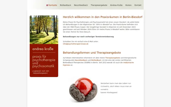 psychotherapie-krosse.de