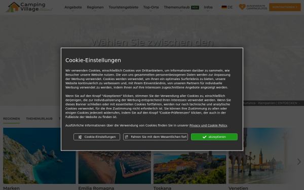 www.campingplaetze-feriendoerfer.de