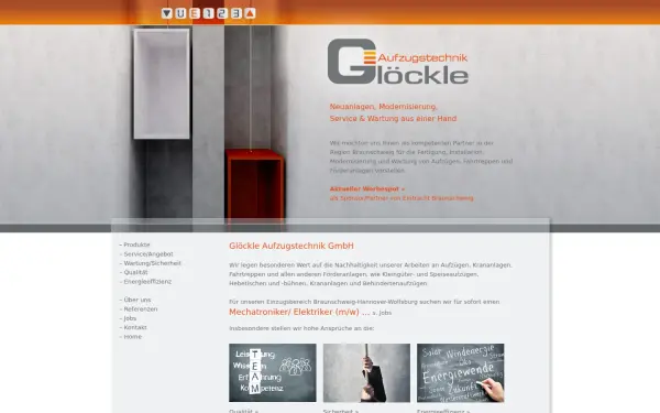 www.gloeckle-aufzugstechnik.de