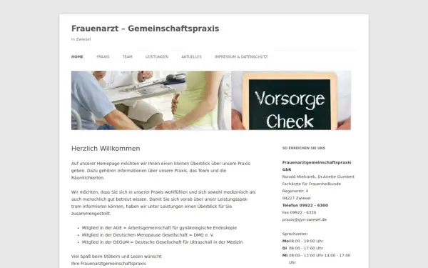 frauenarztpraxis-zwiesel.de