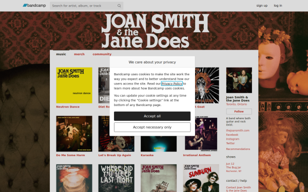 joansmithandthejanedoes.bandcamp.com