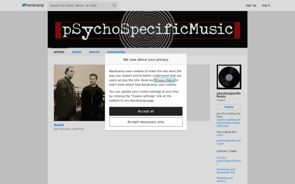psychospecificmusic.bandcamp.com