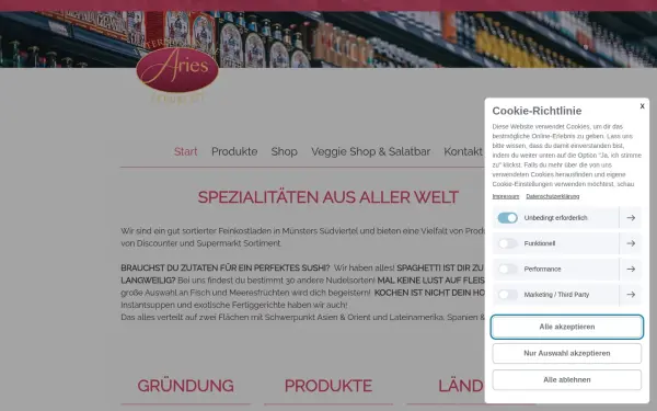 www.aries-feinkost.de