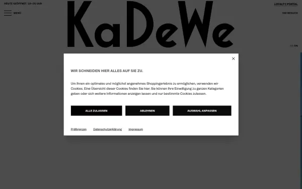 www.kadewe.de