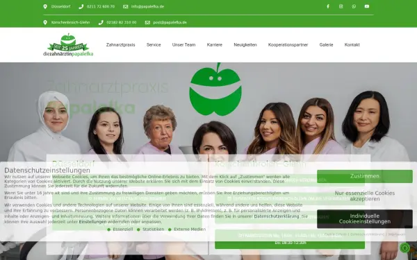 die-zahnaerztin-papalefka.de
