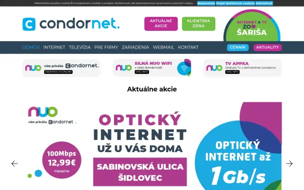 www.condornet.sk