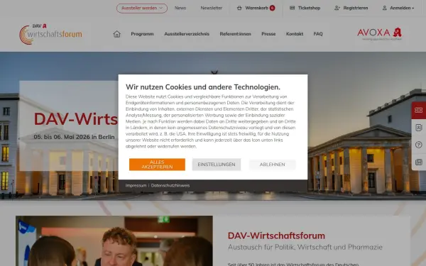 www.dav-wirtschaftsforum.de