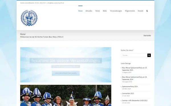 www.blauweisshuerth.de