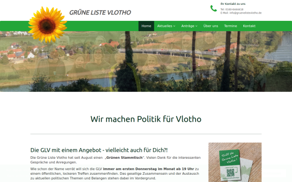 www.gruenelistevlotho.de