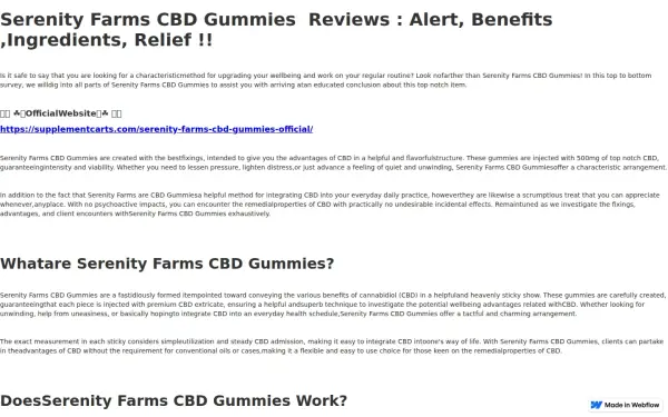serenity-farms-cbd-gummies-3ff5fe.webflow.io
