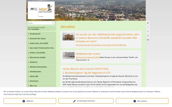 www.abfallwirtschaft-pforzheim.de