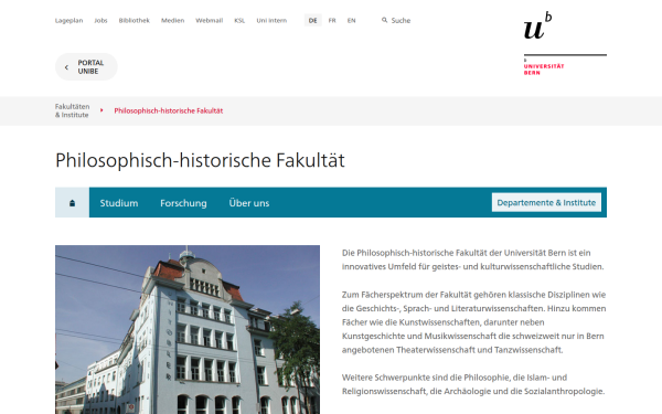 www.philhist.unibe.ch