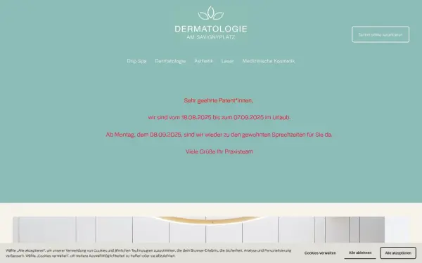 www.dermatologie-savigny.de