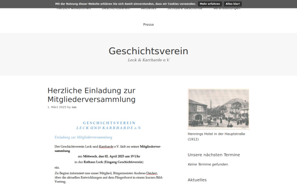 www.geschichtsverein-leck.de