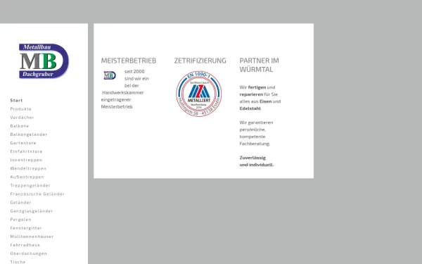 www.metallbau-dachgruber.de