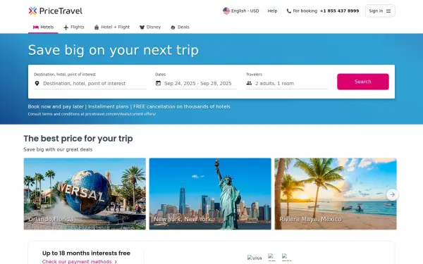 www.pricetravel.com