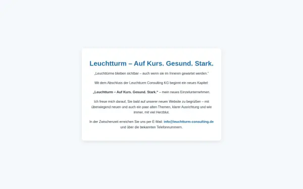 leuchtturm-consulting.de
