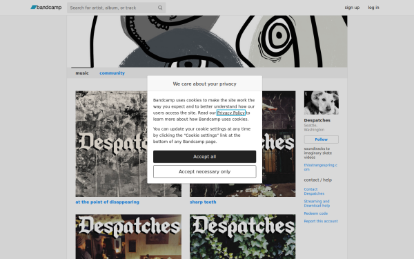 despatches.bandcamp.com
