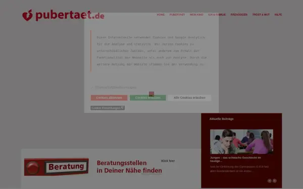 pubertaet.de