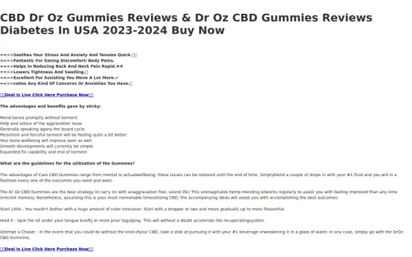 cbd-dr-oz-gummies-reviews.webflow.io