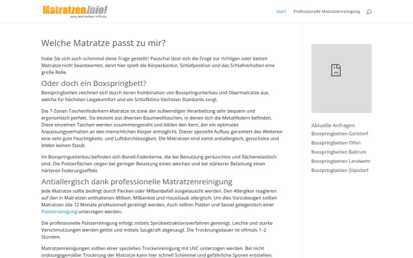 www.matratzen-info.de