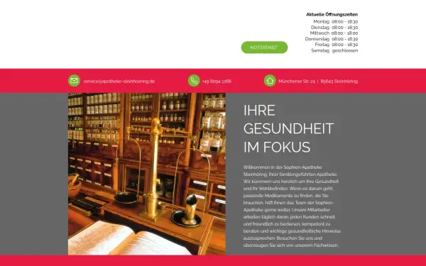 www.sophien-apotheke-steinhoering.de