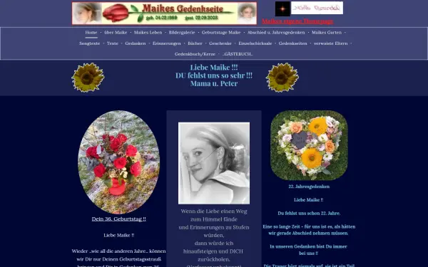 www.maikes-gedenkseite.de