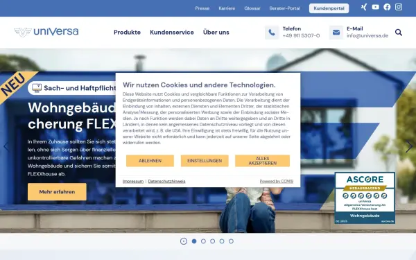 www.universa.de